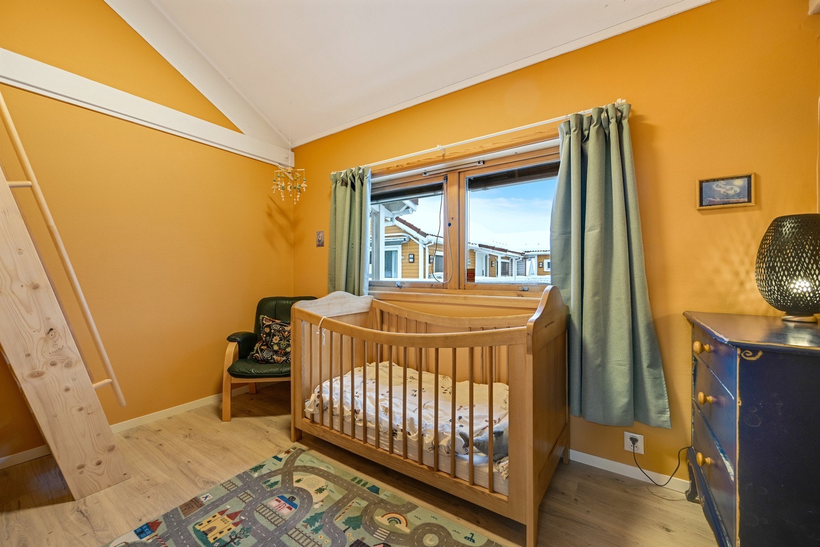 Soverom 3 med hems Galleribilde