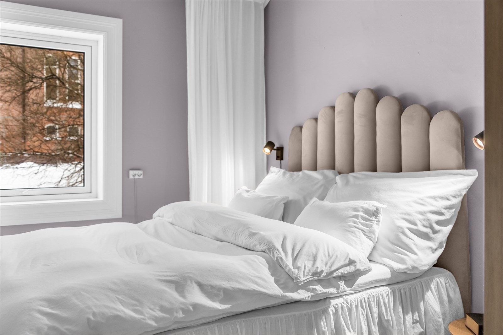 Rommet vender ut mot rolige omgivelser. Galleribilde