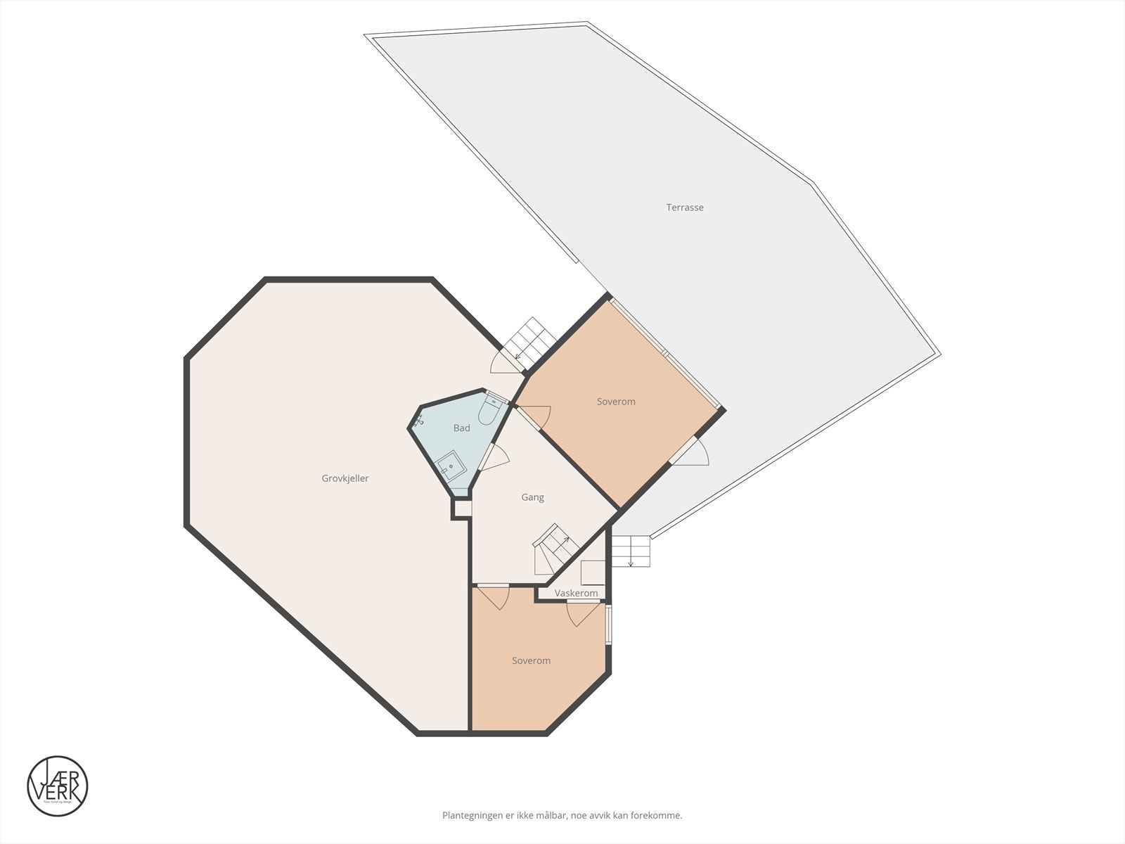 Plan Underetasje Galleribilde