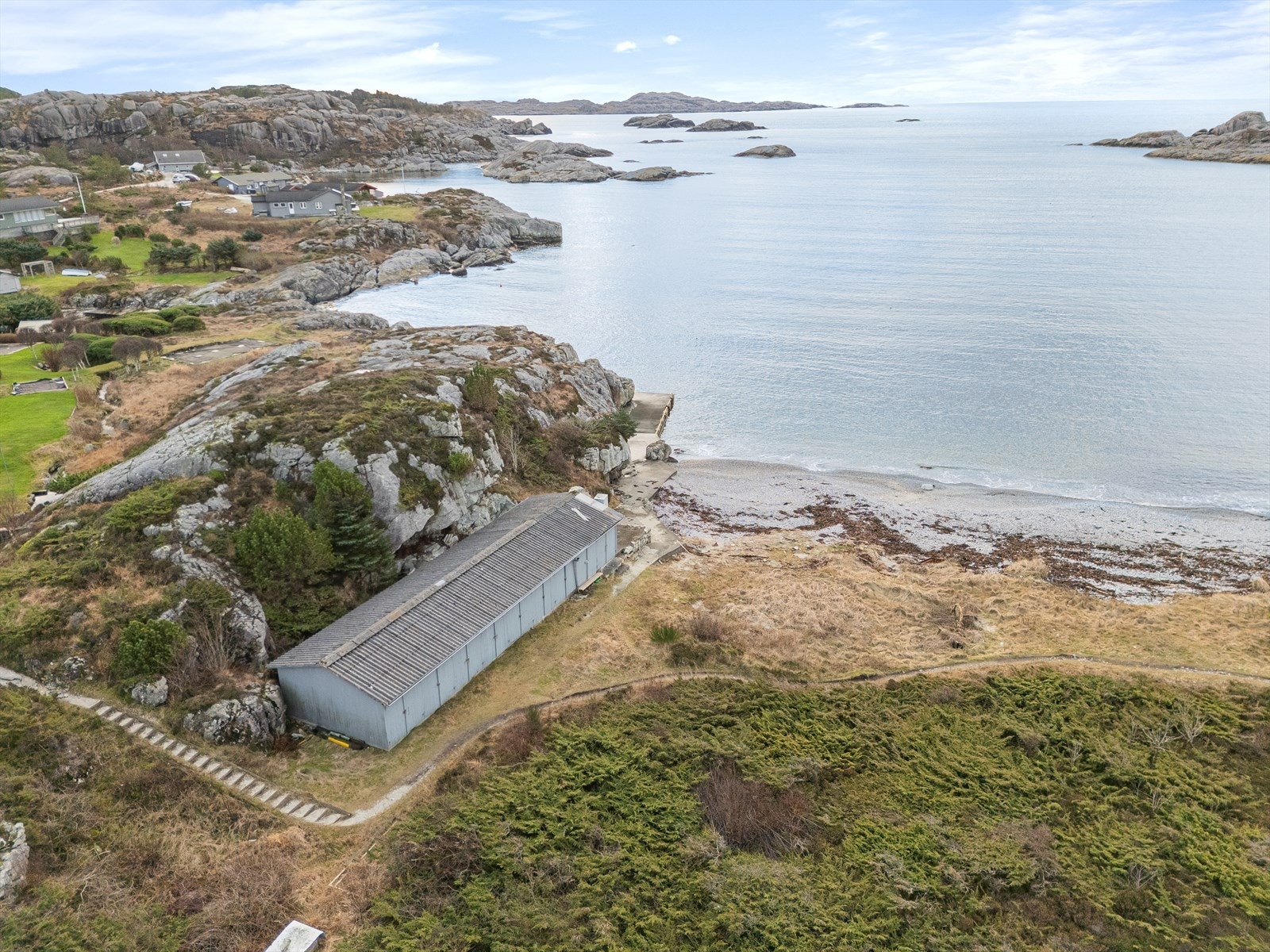 Sjøbod -realsameiet hvor det eies andel 1/9 Galleribilde