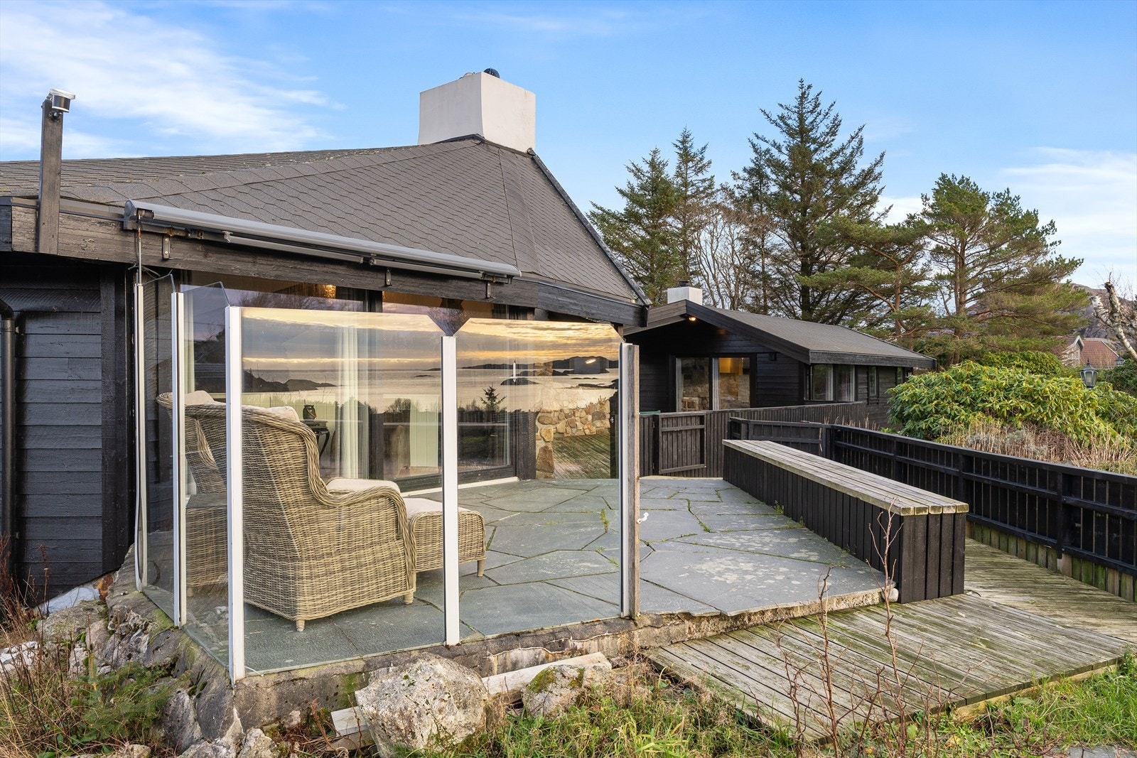 Uteområde. Galleribilde