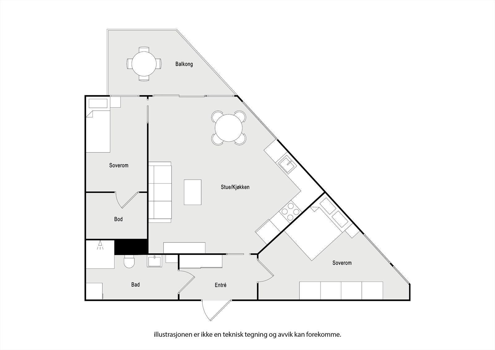 Planskisse. Galleribilde