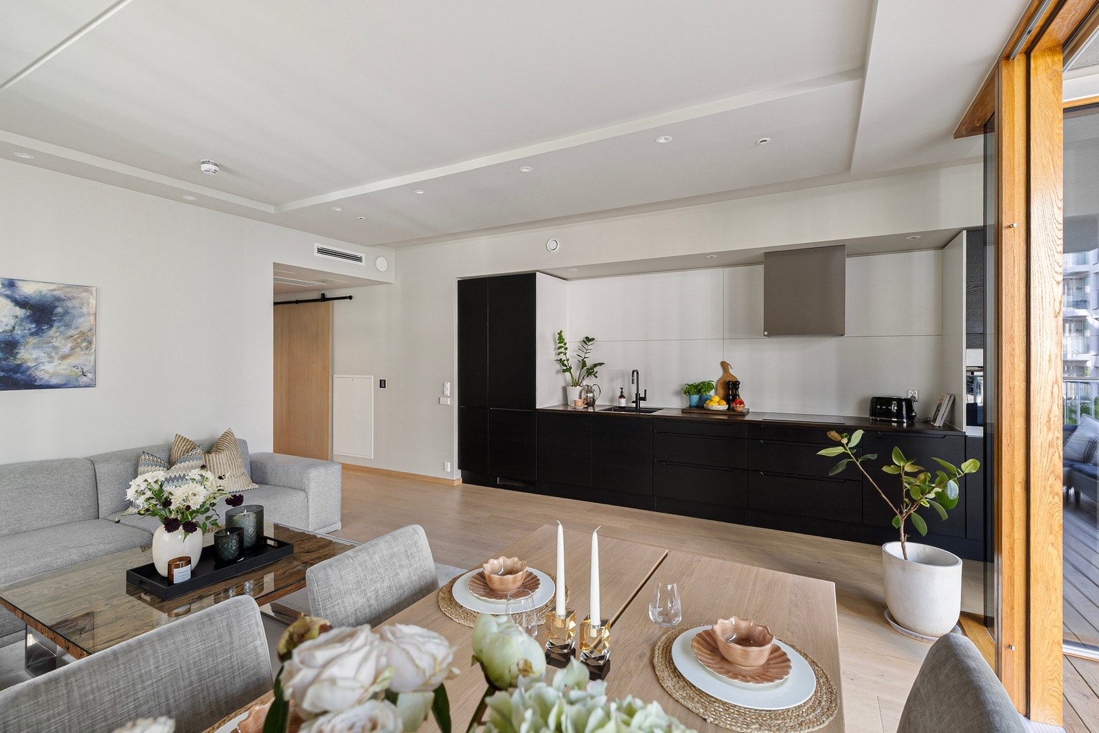 Leiligheten har en gjennomgående god standard Galleribilde