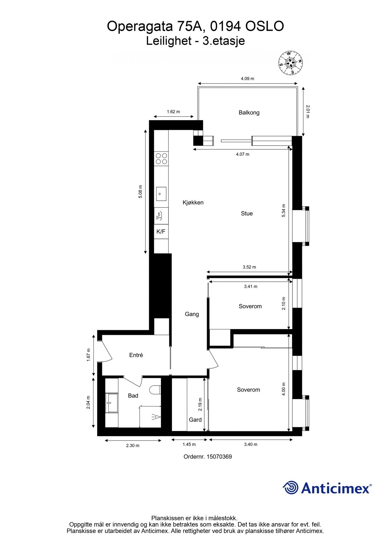 Plantegning. Galleribilde