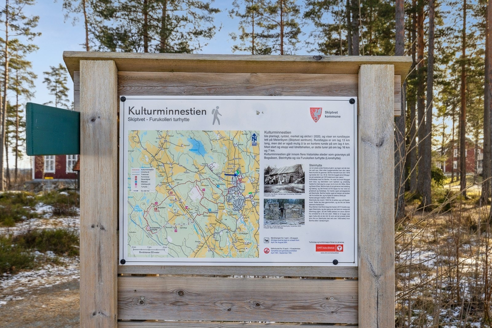 Skiptvet kan by på flotte tur- og rekreasjonsmuligheter sommer som vinter. Galleribilde