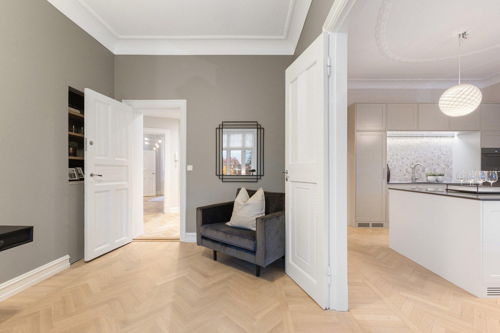 Et stille og skjermet rom med mange muligheter. Galleribilde