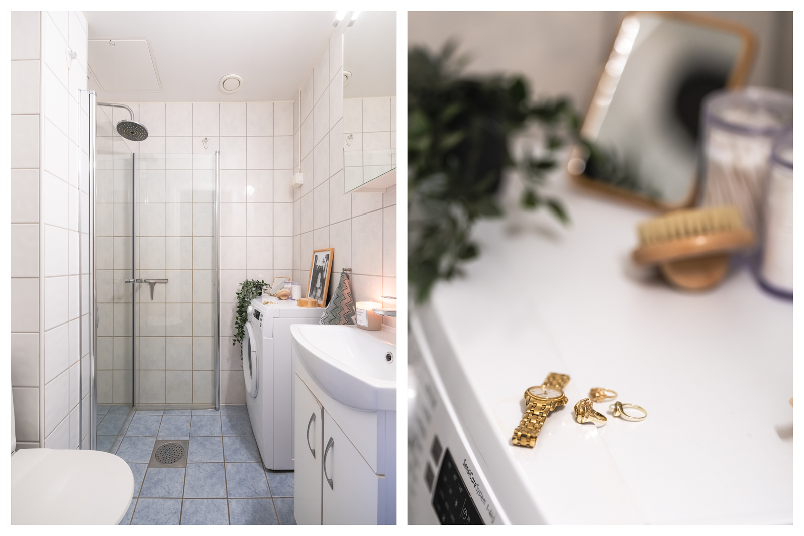 Her er det opplegg til vaskemaskin Galleribilde