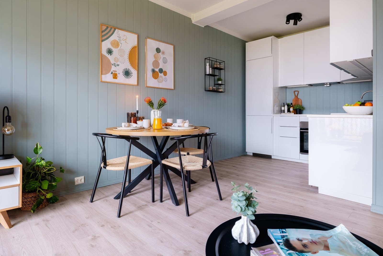 Kjøkkenet ble pusset opp i 2017 Galleribilde