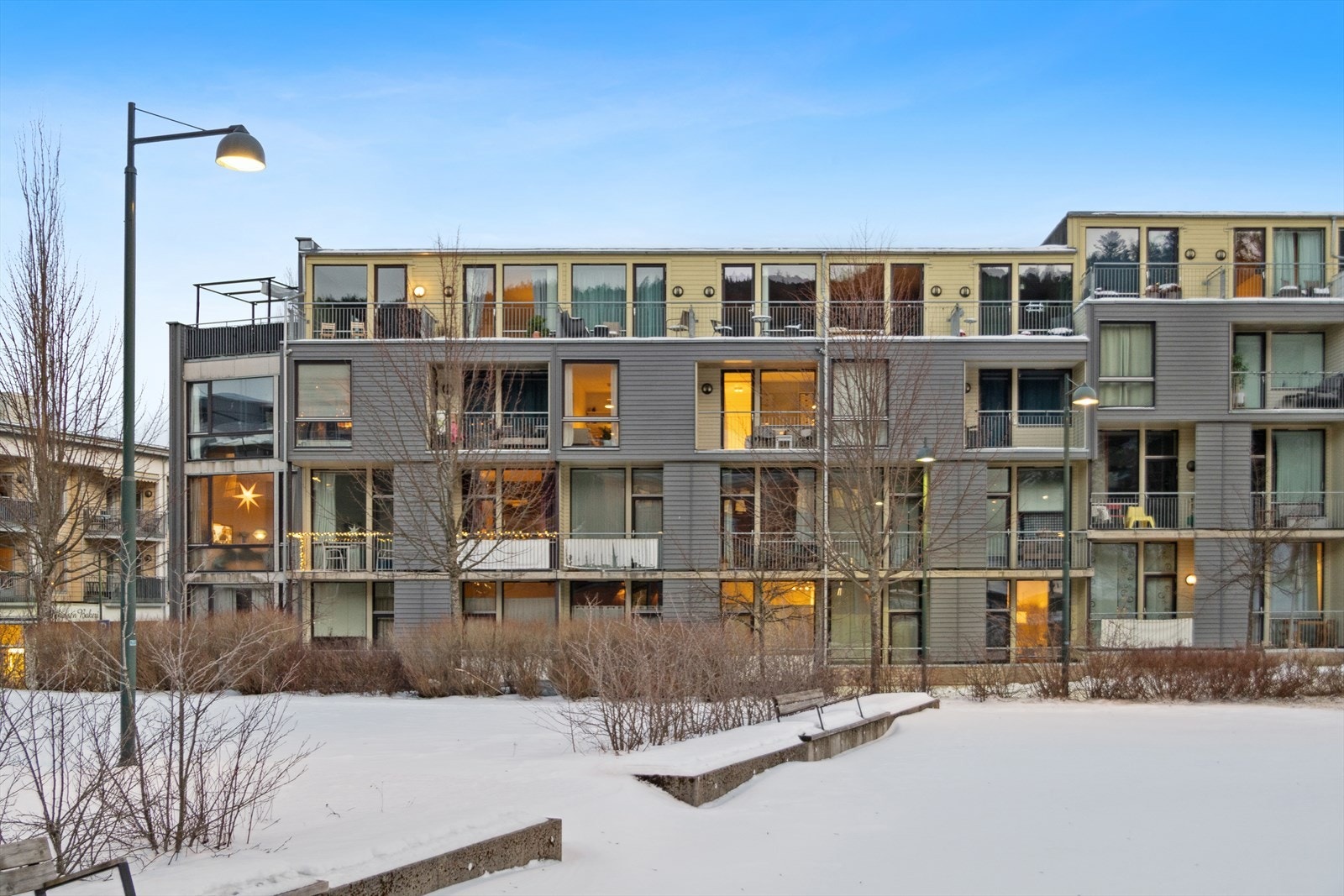 Leiligheten befinner seg i 3.etasje. Galleribilde