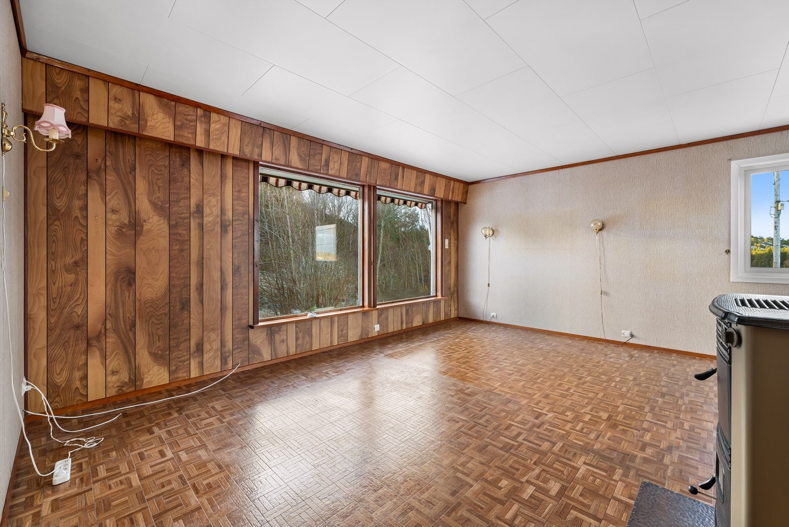 Rommets utforming gir en naturlig oppdeling. Galleribilde