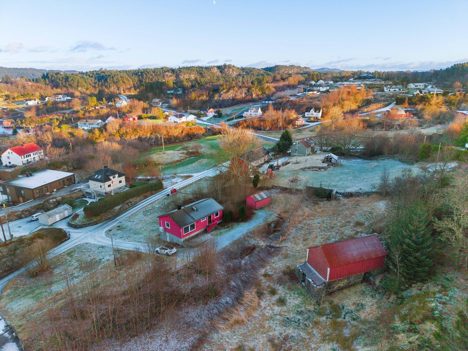 Det er kommet en del nyere bebyggelse i området den senere tid. Galleribilde