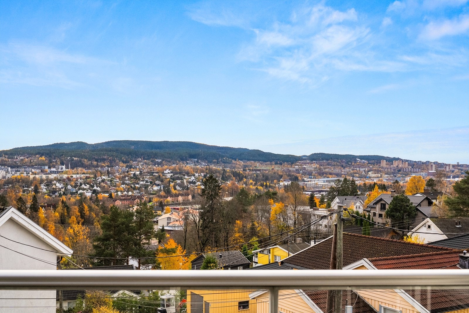 Her bor du godt uten innsyn og med en nydelig og fri utsikt. Galleribilde