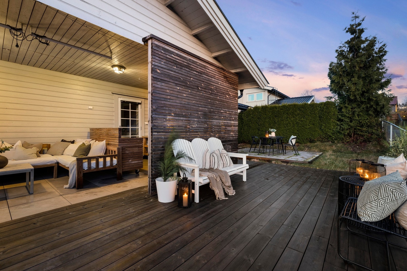 Lun kveldsstemning Galleribilde