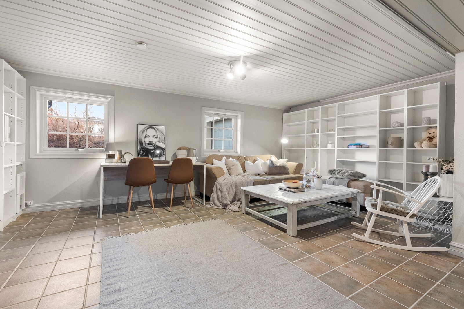 Bod i underetasjen i dag benyttet som kjellerstue Galleribilde