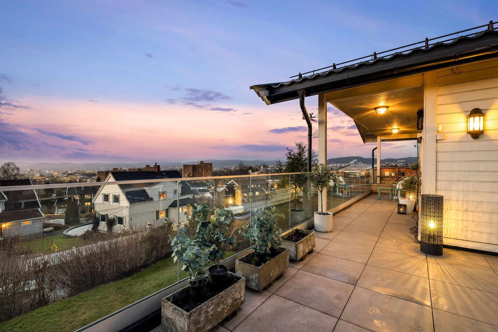 Lun kveldsstemning Galleribilde