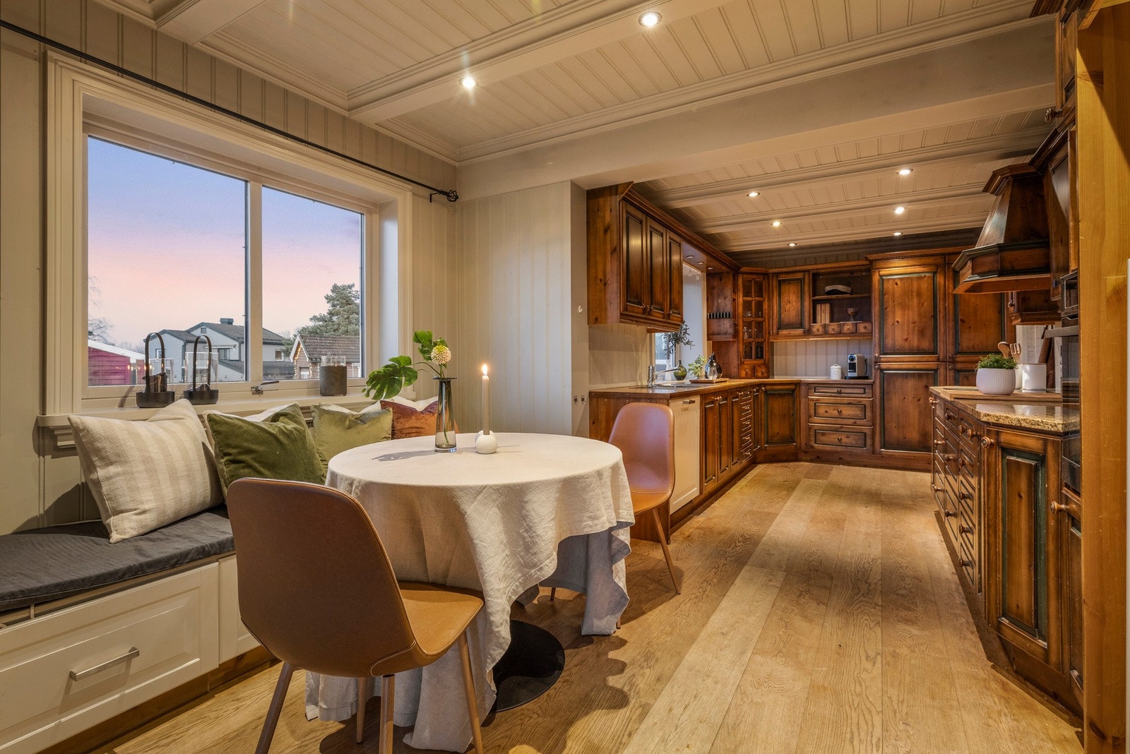 Lun kveldsstemning Galleribilde