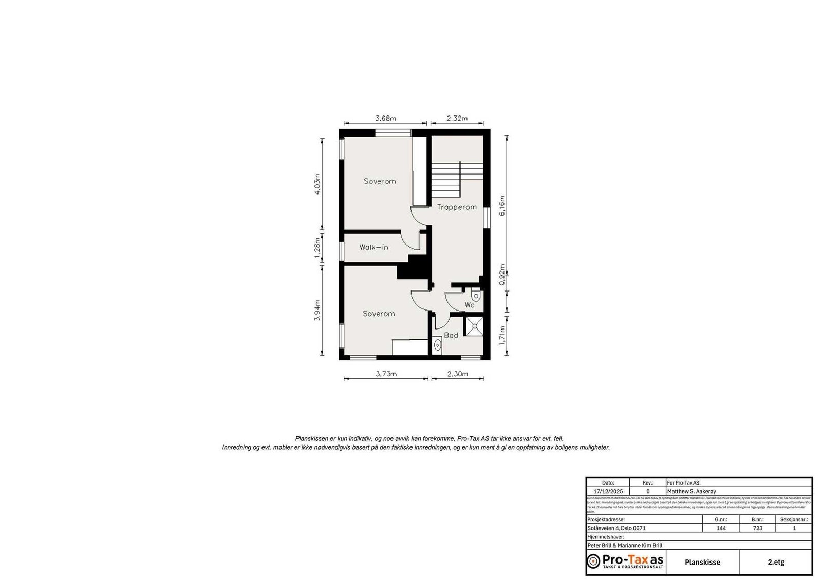 Plantegning - 2.etasje Galleribilde