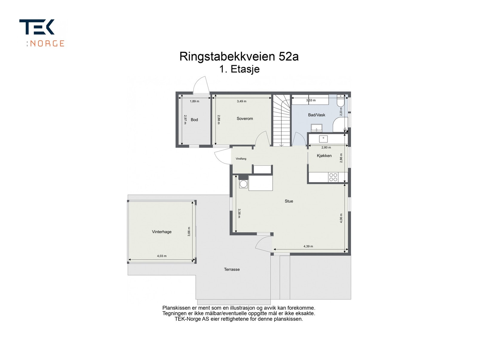 1. etasje Galleribilde