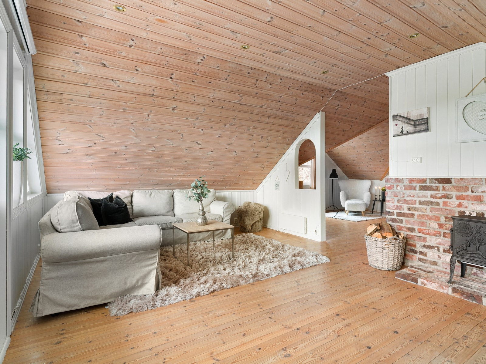 Rommet egner seg godt som en ekstra oppholdsplass eller TV-stue. Galleribilde