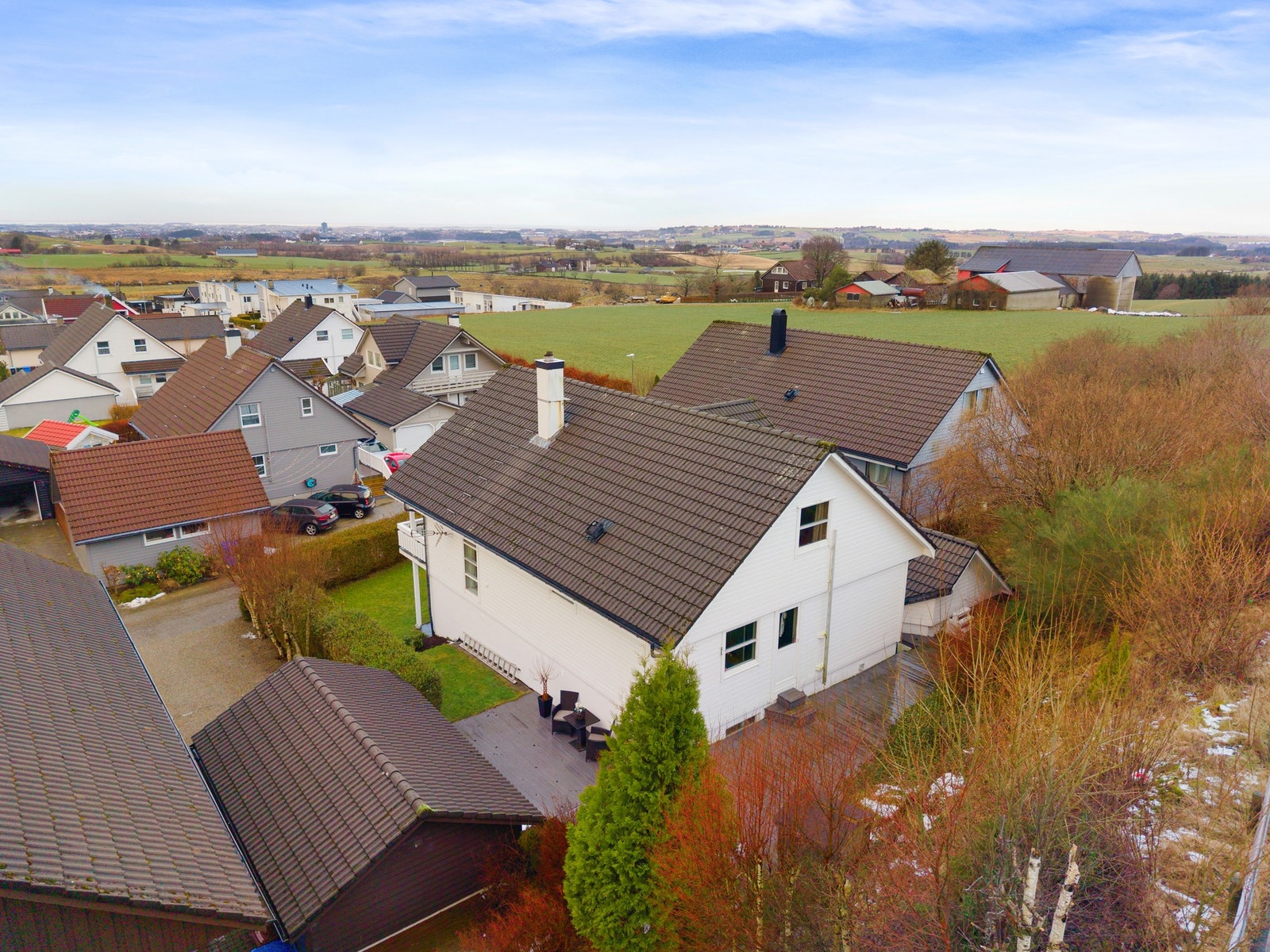 Lyefjell er kjent for å ha særdeles god utsikt over Jæren og kyststripa langs jærkysten. Galleribilde