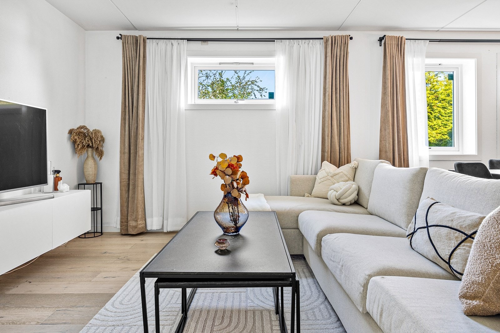 Det er godt tilrettelagt for tvkrok. Galleribilde