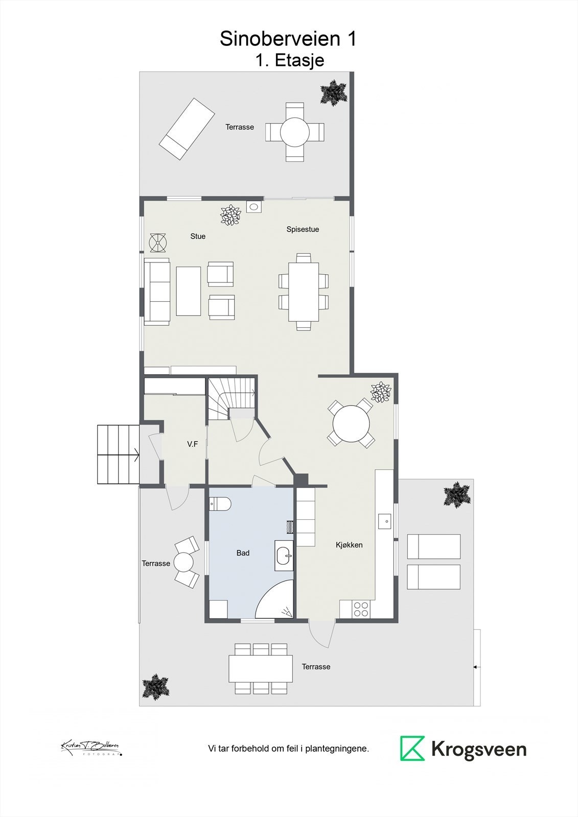 Sinoberveien 1 - 1. etasje Galleribilde
