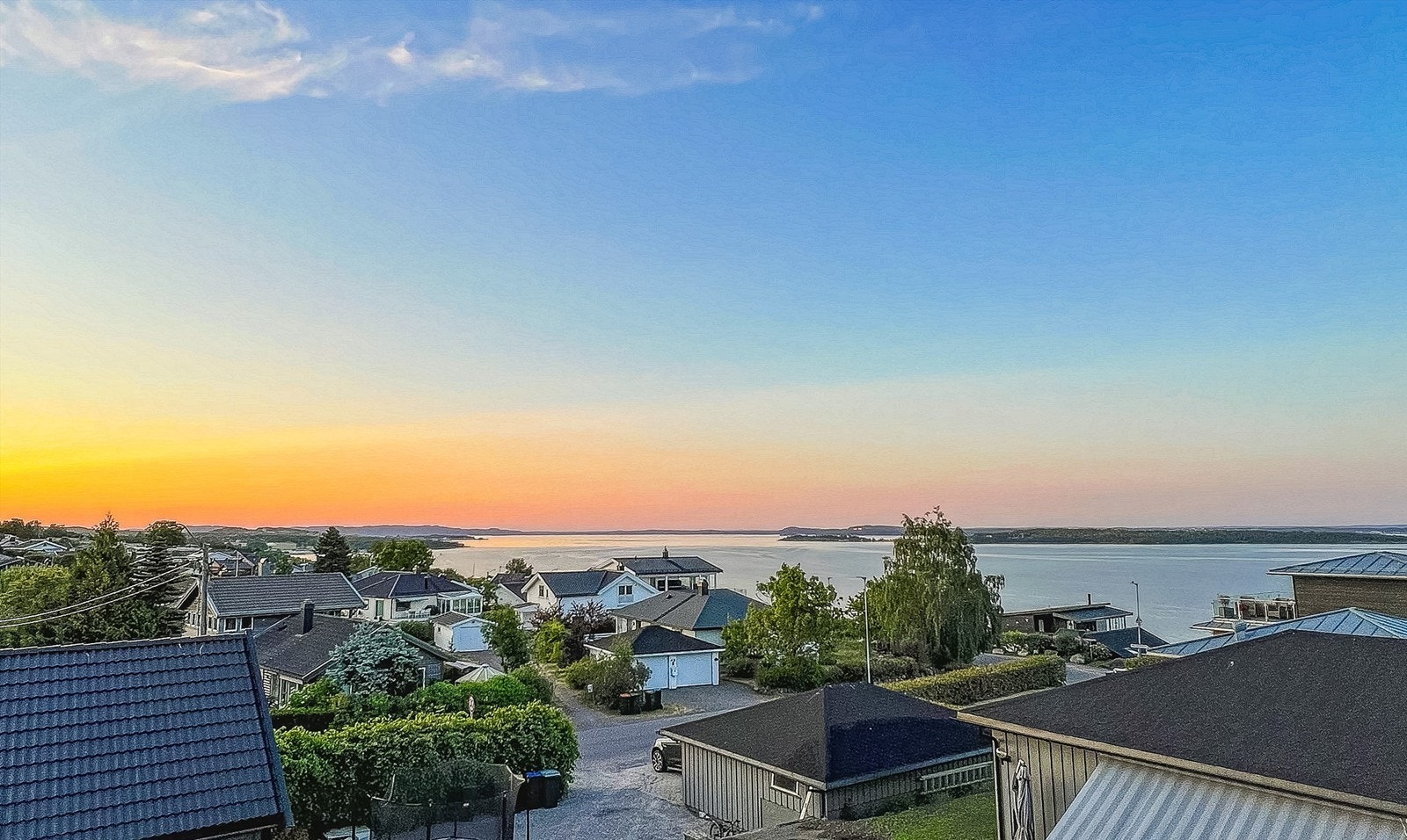 Utsikt mot Oslofjorden og Hurum Galleribilde