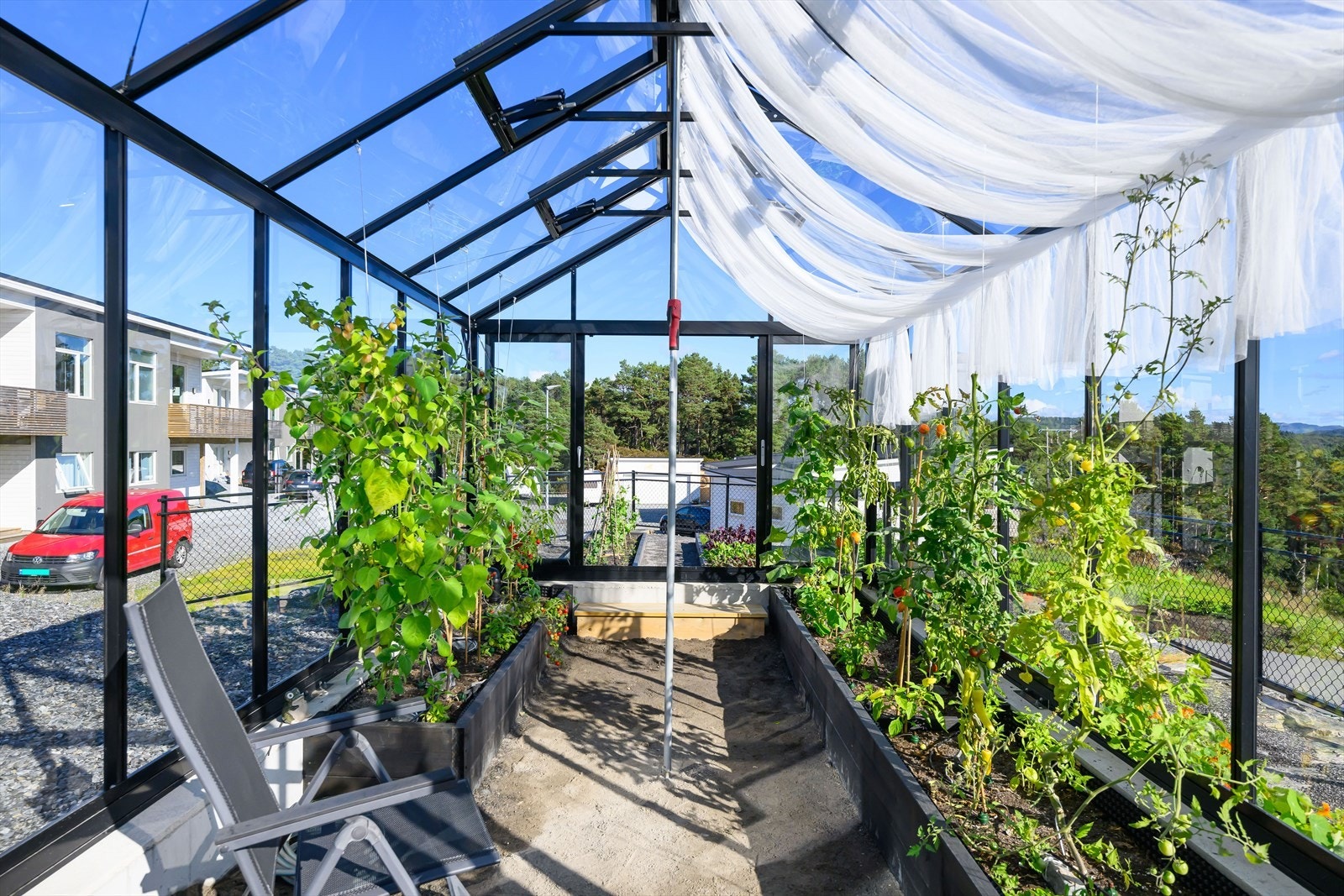 Eksklusivt drivhus fra Willab Garden Galleribilde