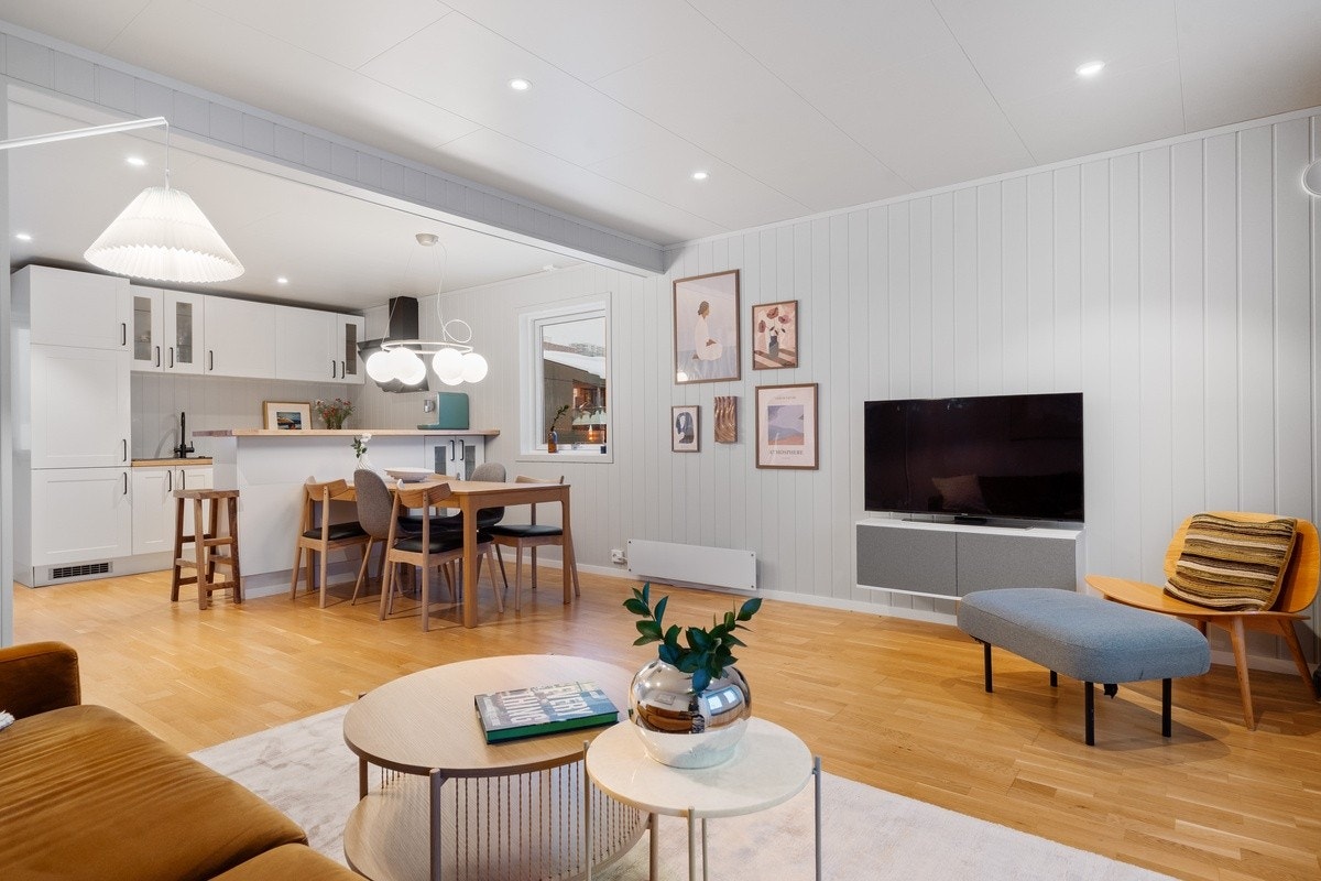 Smart Tv med Apple Tv Galleribilde