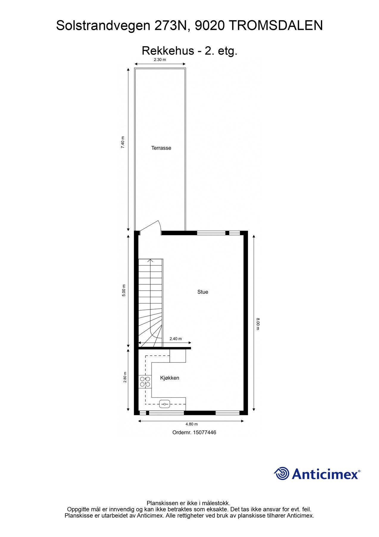 Plantegning 2.etasje. Galleribilde