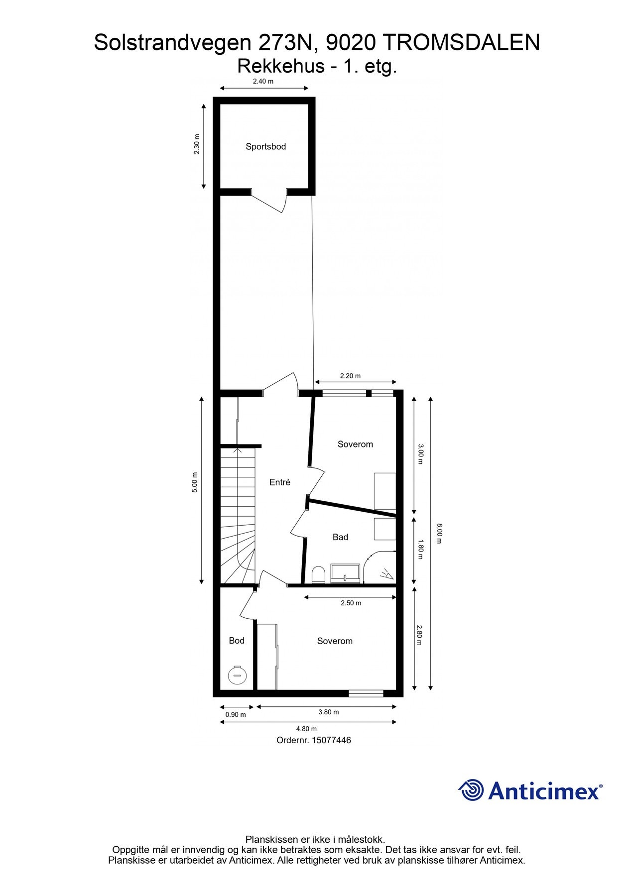Plantegning 1.etasje. Galleribilde