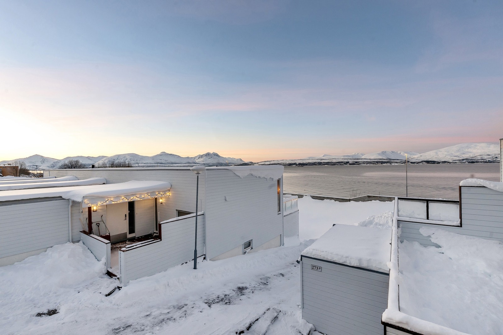 Utsikt fra veranda. Galleribilde