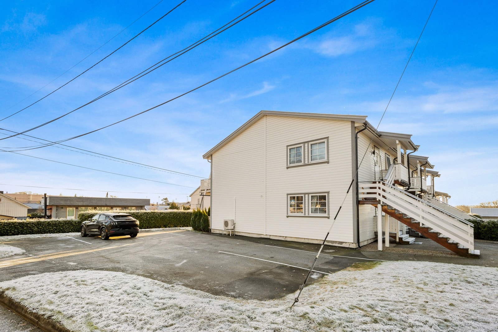 Her er det masse plass til gjesteparkering Galleribilde