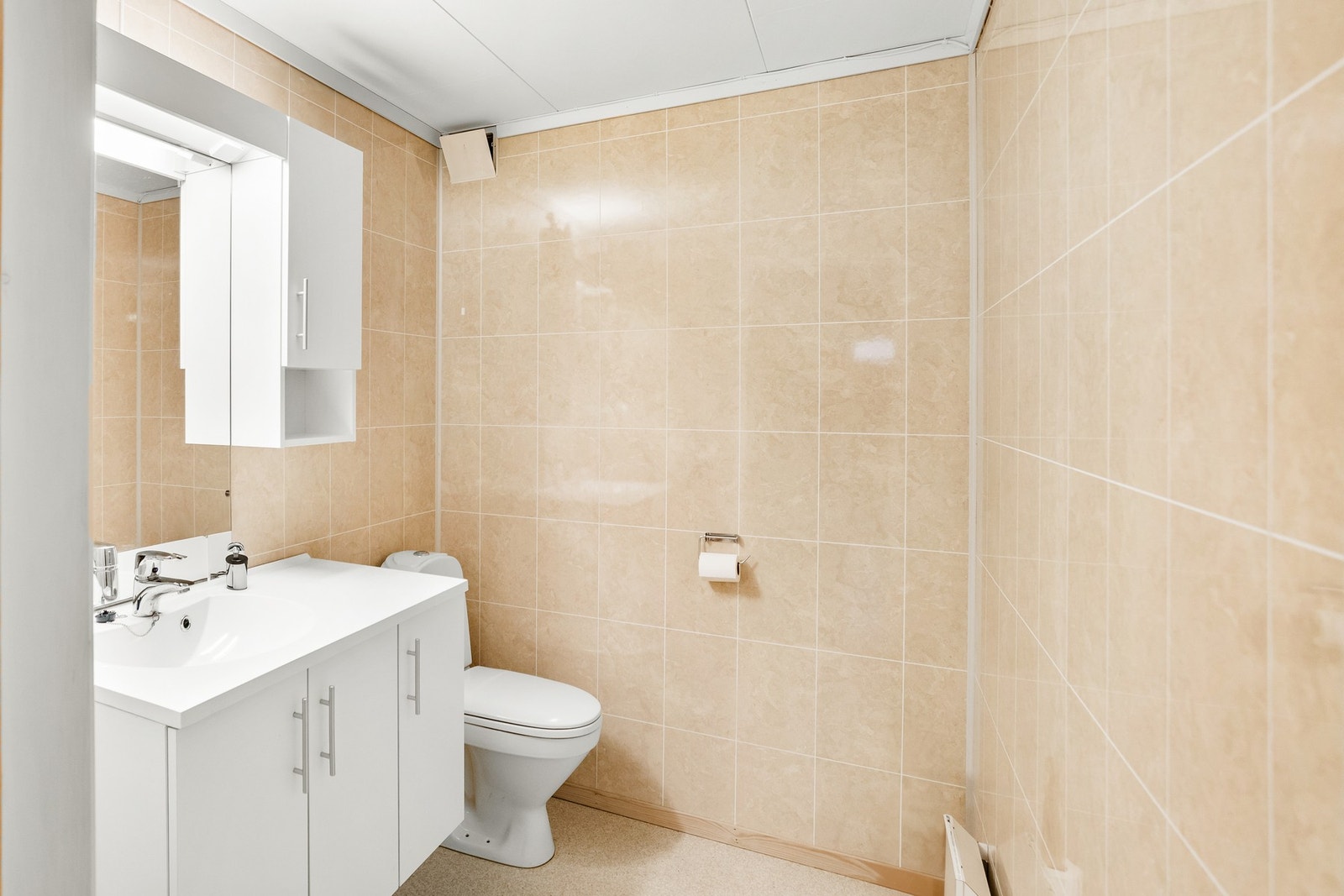 Toalettrom Galleribilde