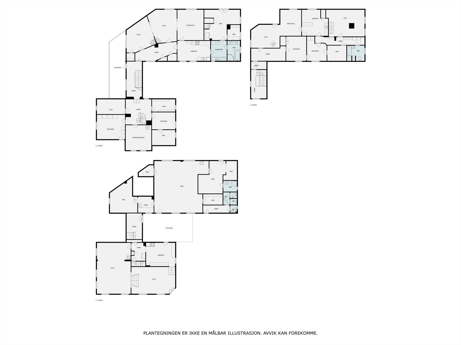 Plantegninger Galleribilde