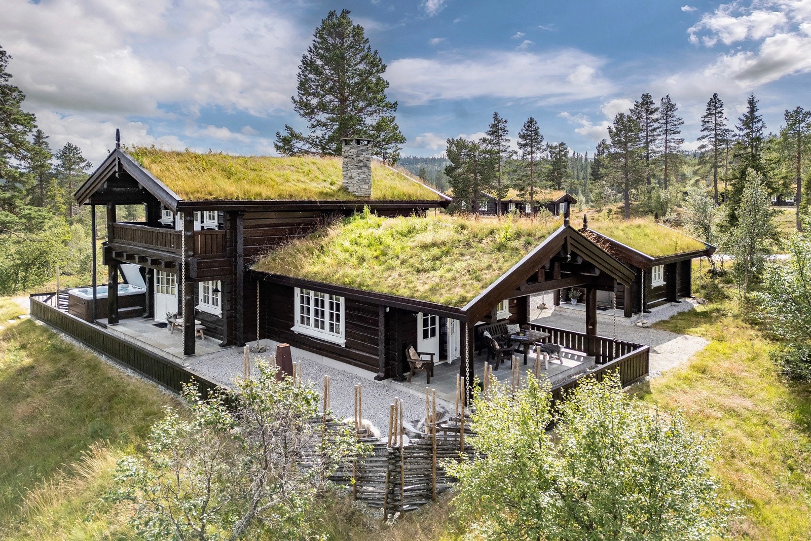 Dette er en attrativ hytte med anneks Galleribilde