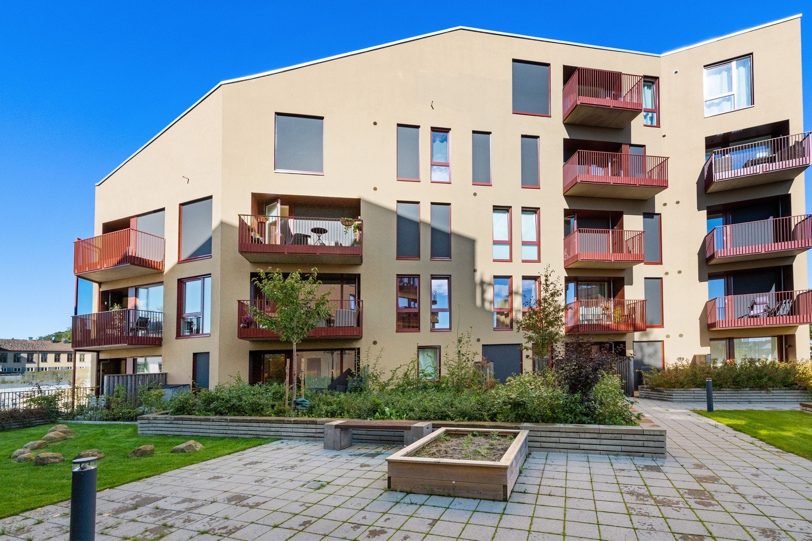 Fra takhagen Galleribilde