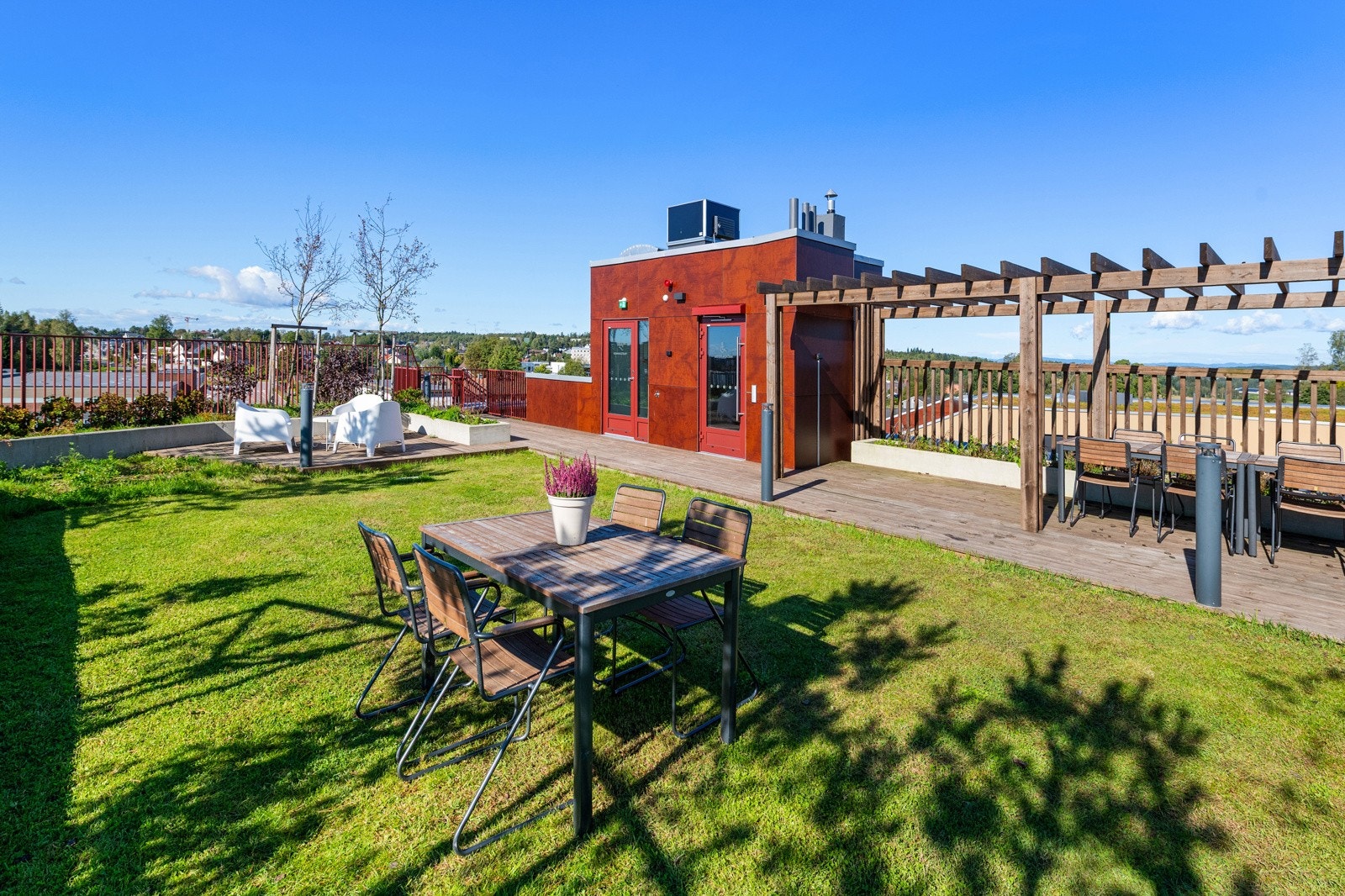 Felles takterrasse Galleribilde