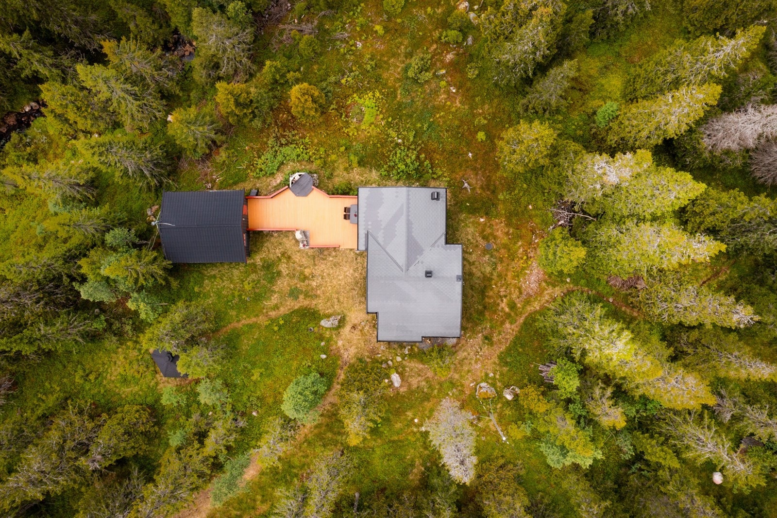 Eiet tomt i usjenerte omgivelser. Galleribilde