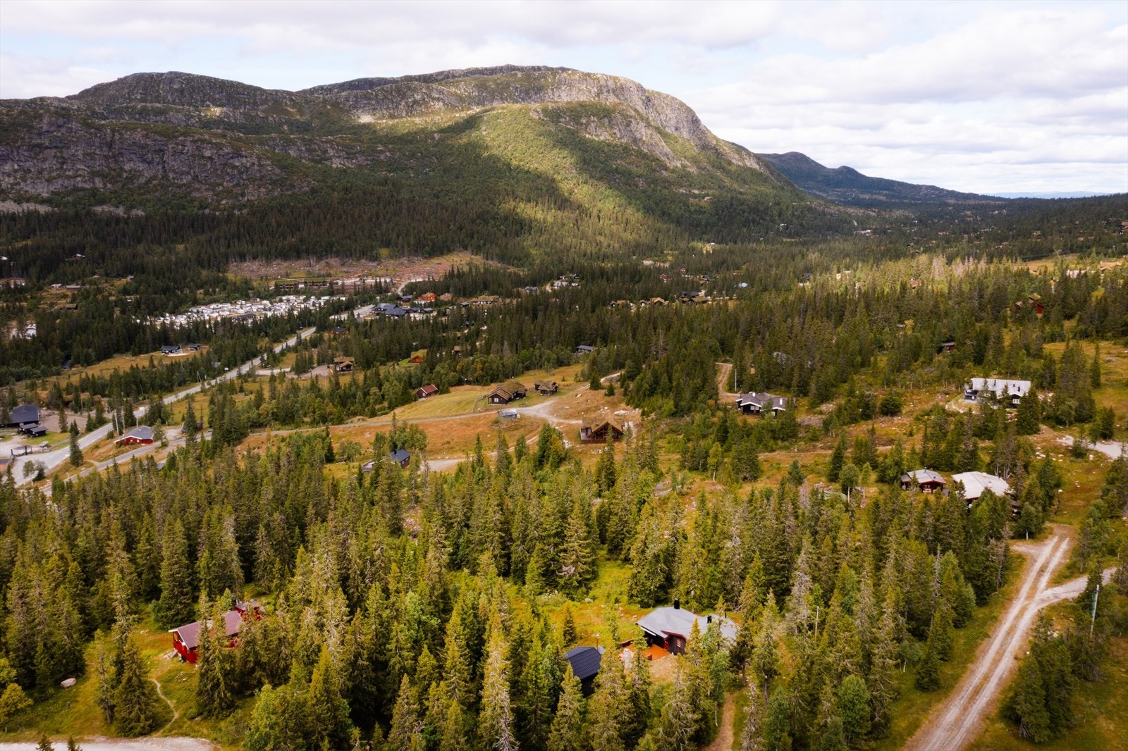 Skiløype og alpinbakke i umiddelbar nærhet. Galleribilde