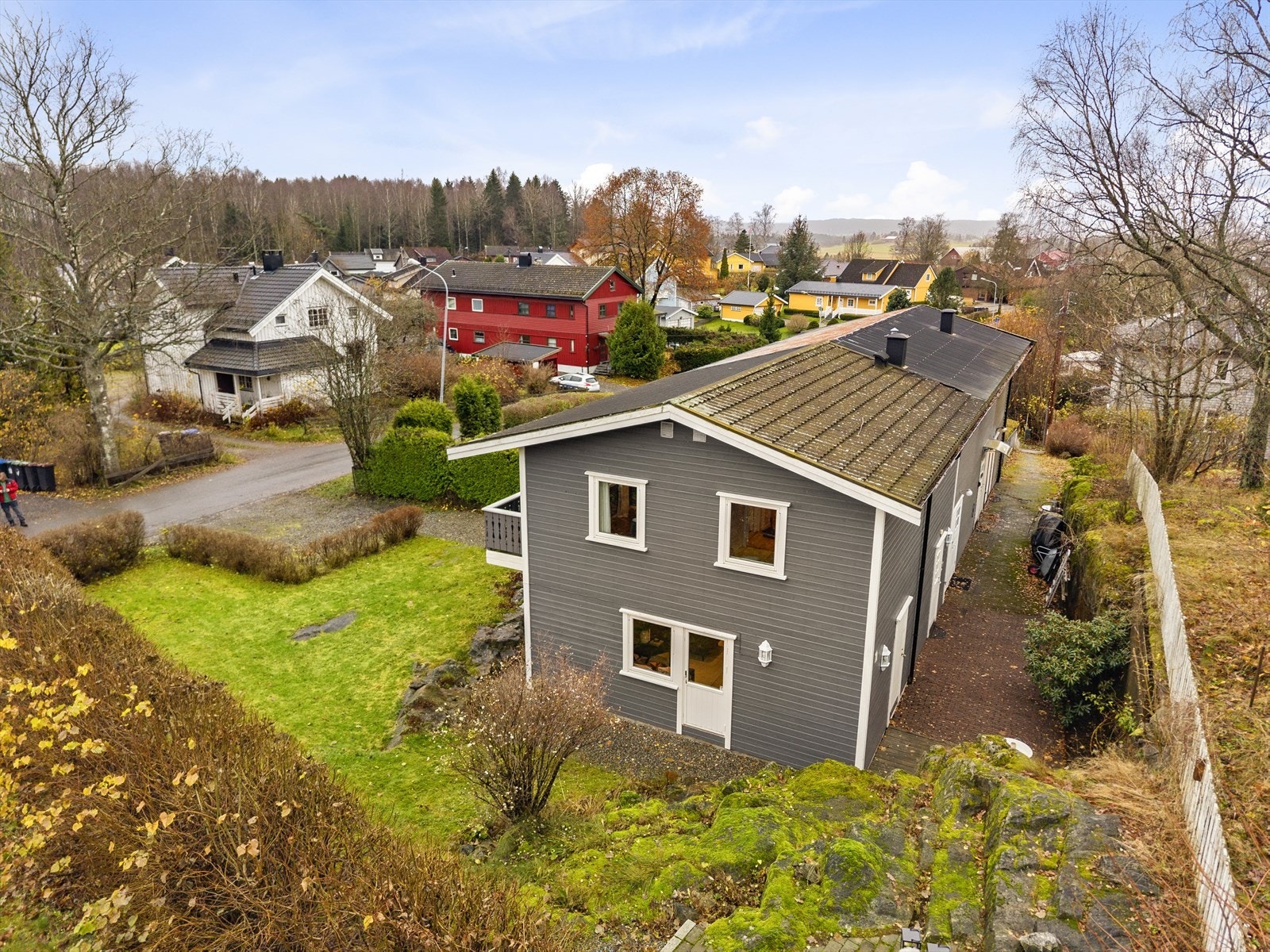 Dronefoto Galleribilde