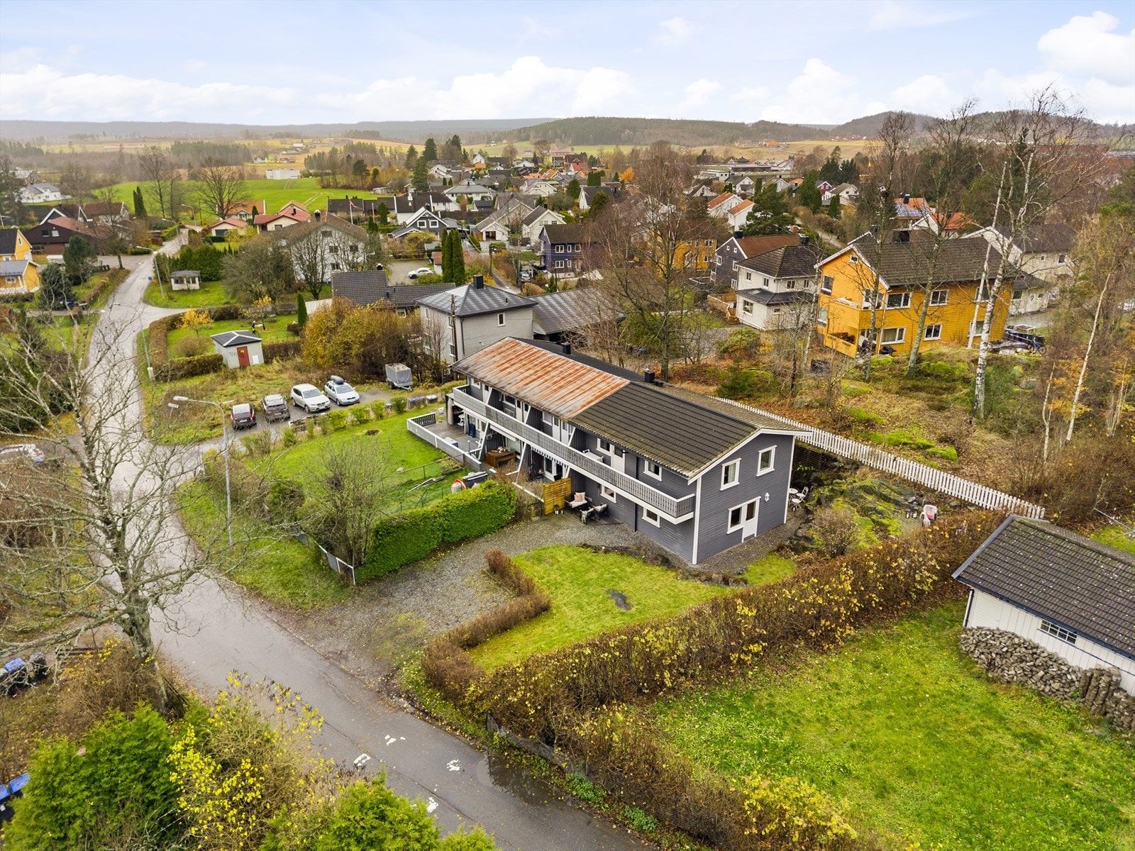 Dronefoto Galleribilde