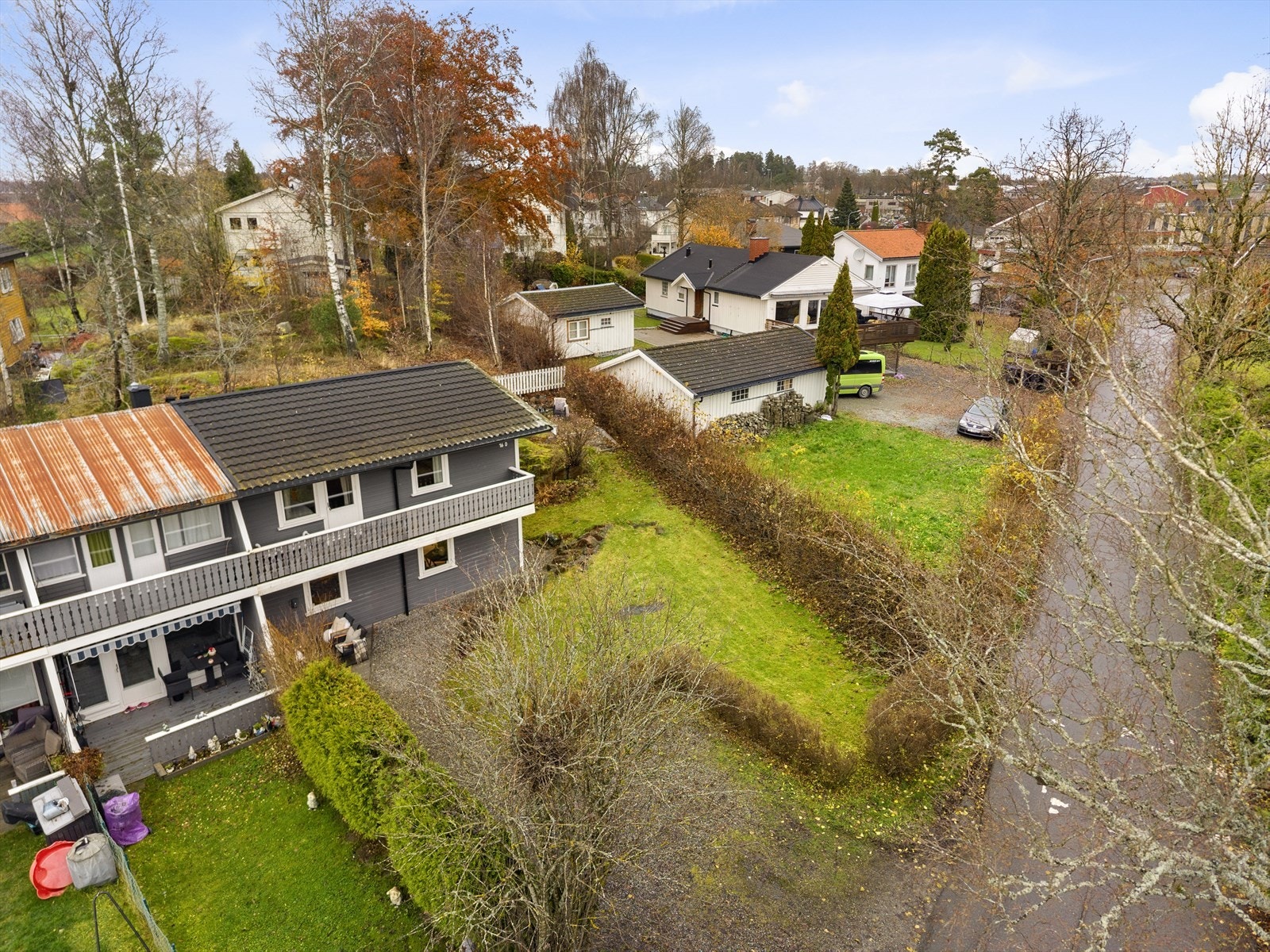 Dronefoto Galleribilde