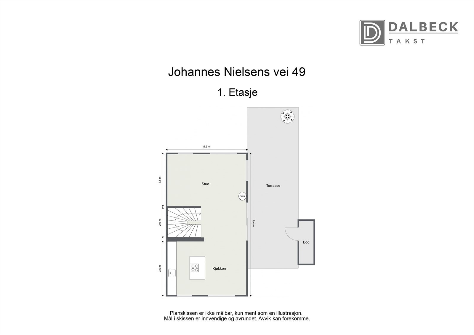 PLANTEGNING 1. ETASJE Galleribilde