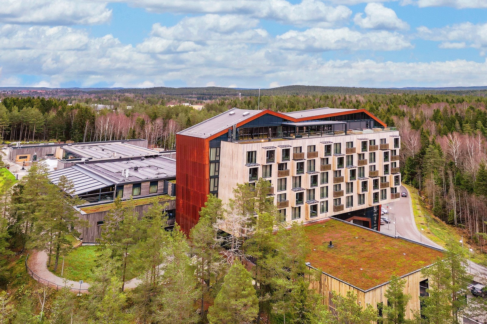 Spa og velværesenteret; The Well ligger på Sofiemyr. Dette er Nordens største spa - og ligger i gangavstand fra boligen Galleribilde