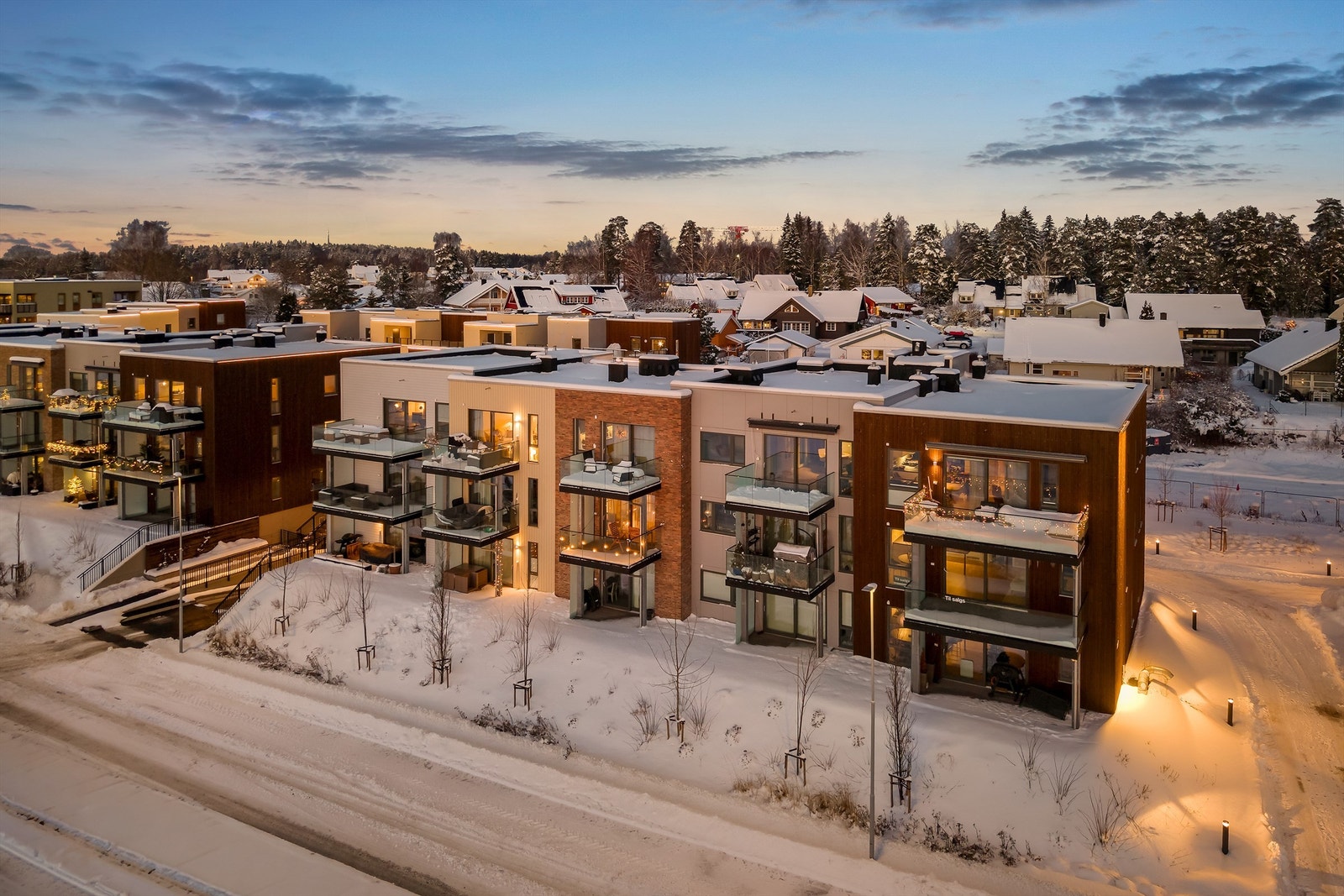 Leiligheten ligger i 3. etasje Galleribilde