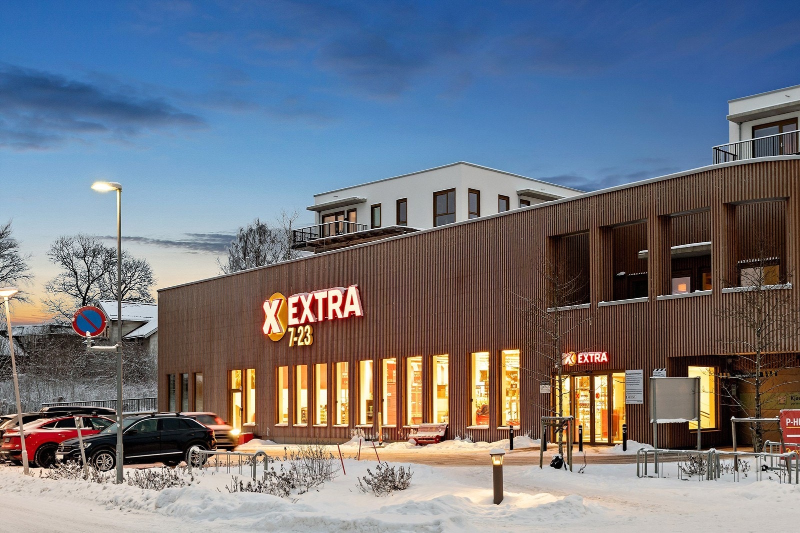 Det er kort gangavstand til en nyere Coop Extra Galleribilde