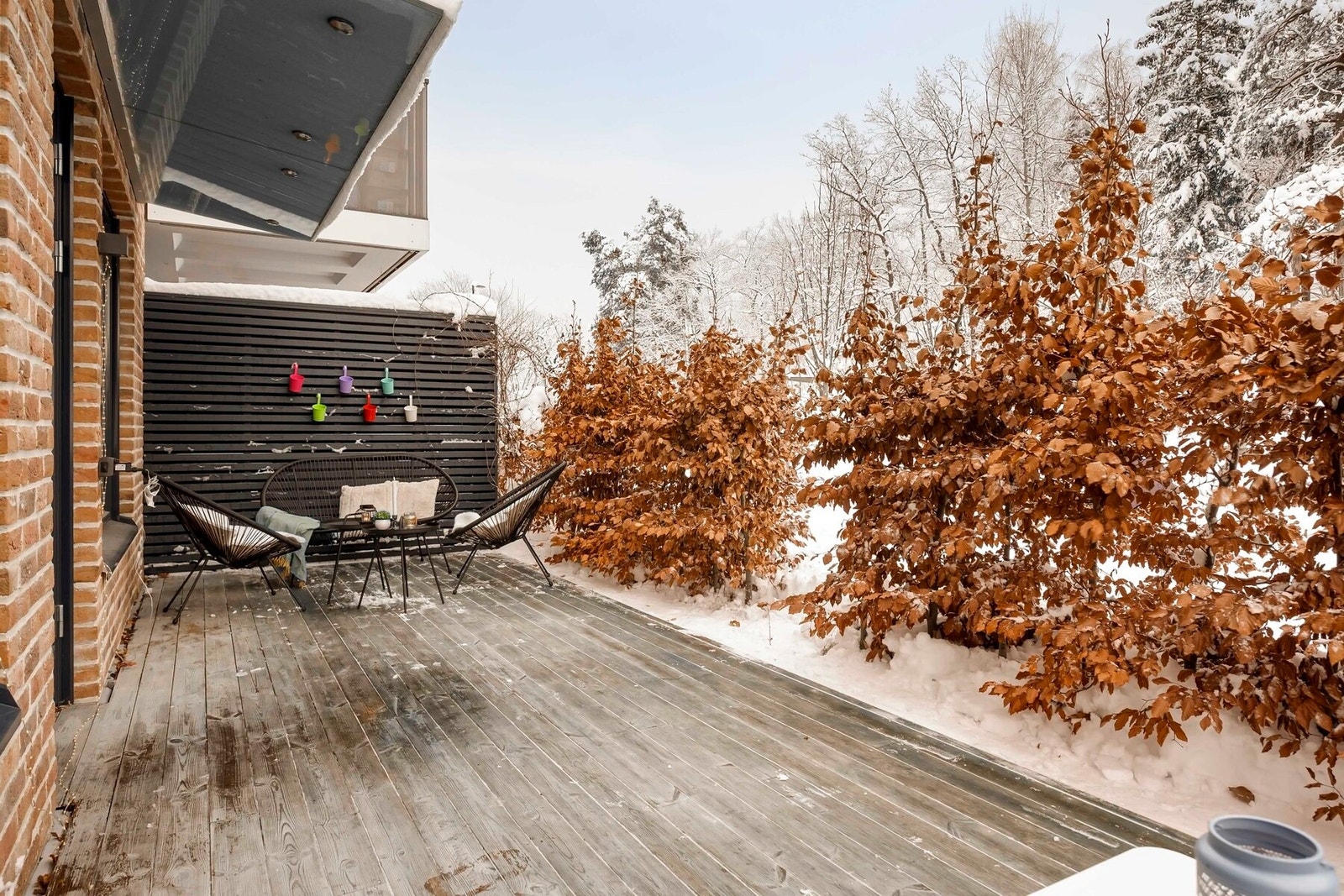 God plass til sittegruppe, grill m.m. Galleribilde