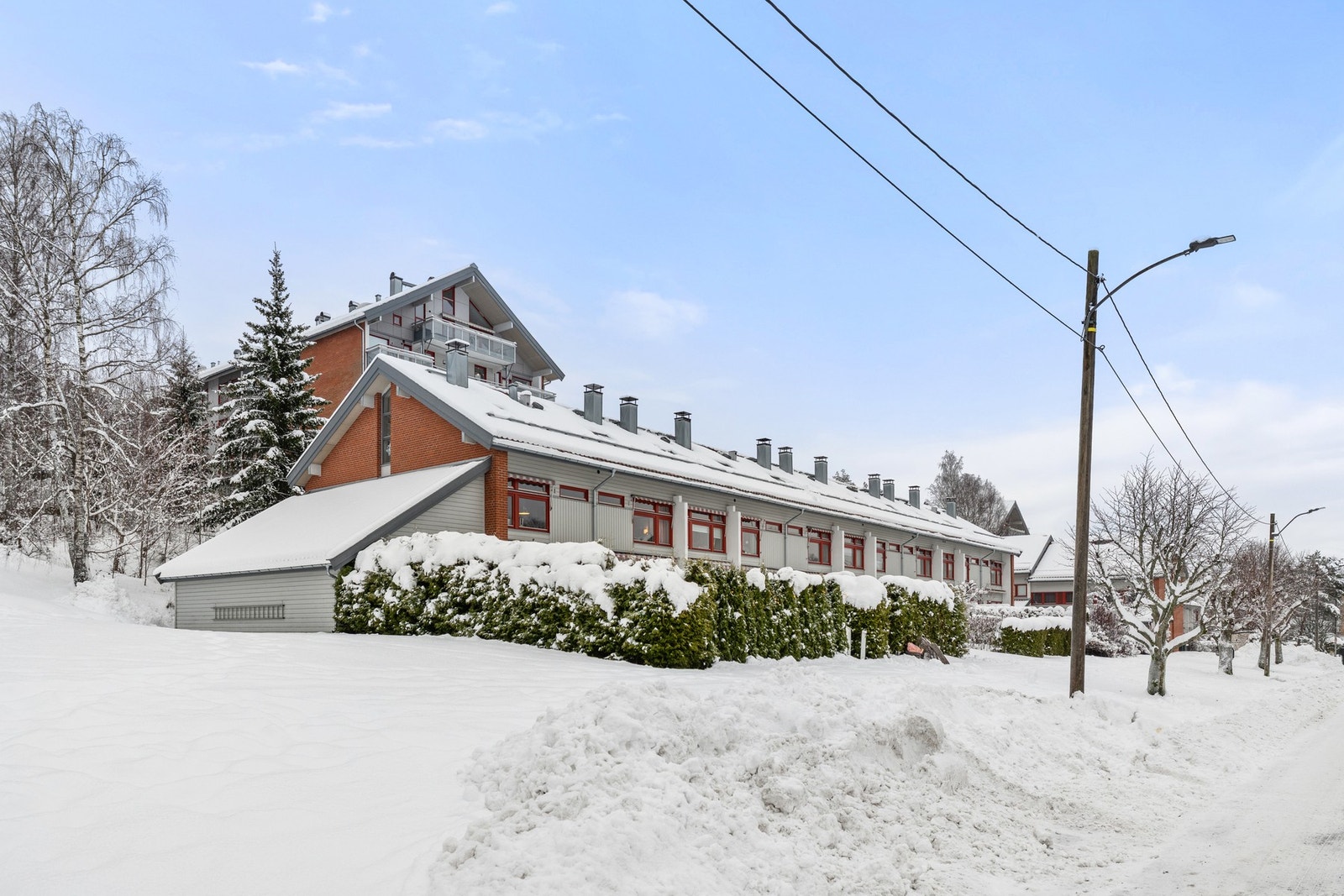 Ødegården Borettslag består av 441 boliger. Galleribilde
