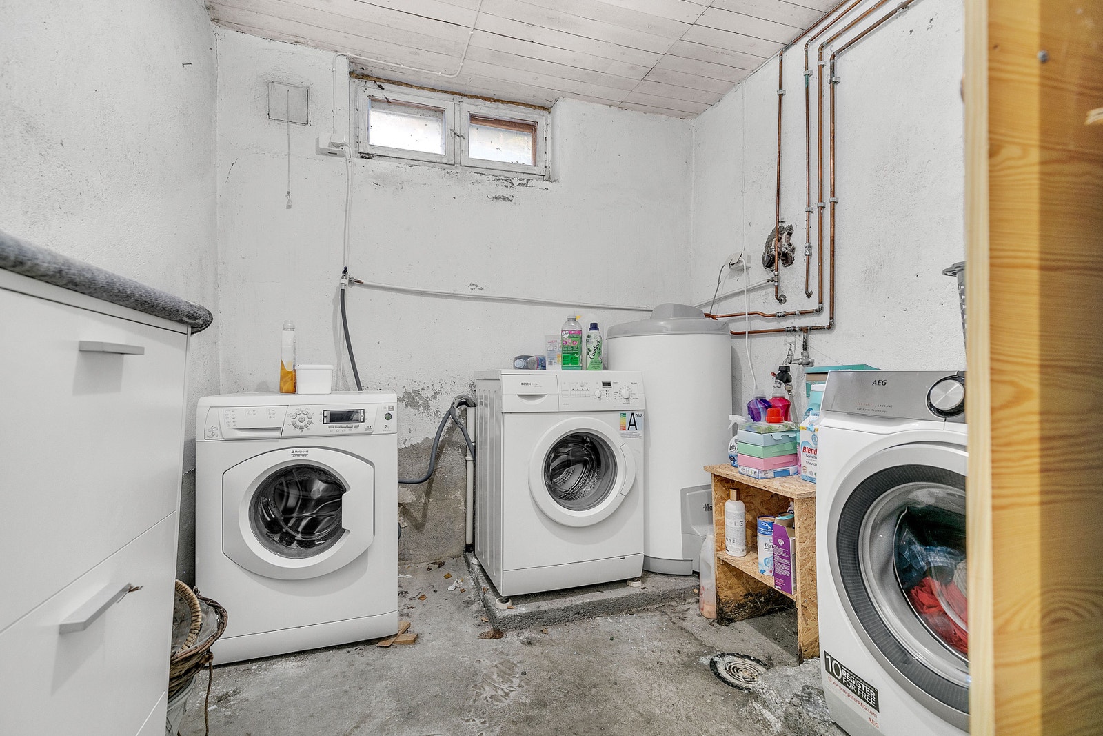 Kjeller vaskerom Galleribilde